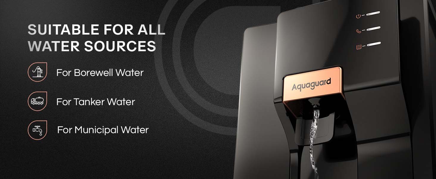 Aspire Nova RO+UV 2X water purification close-up